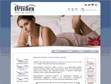 Tablet Screenshot of ortosen.sk